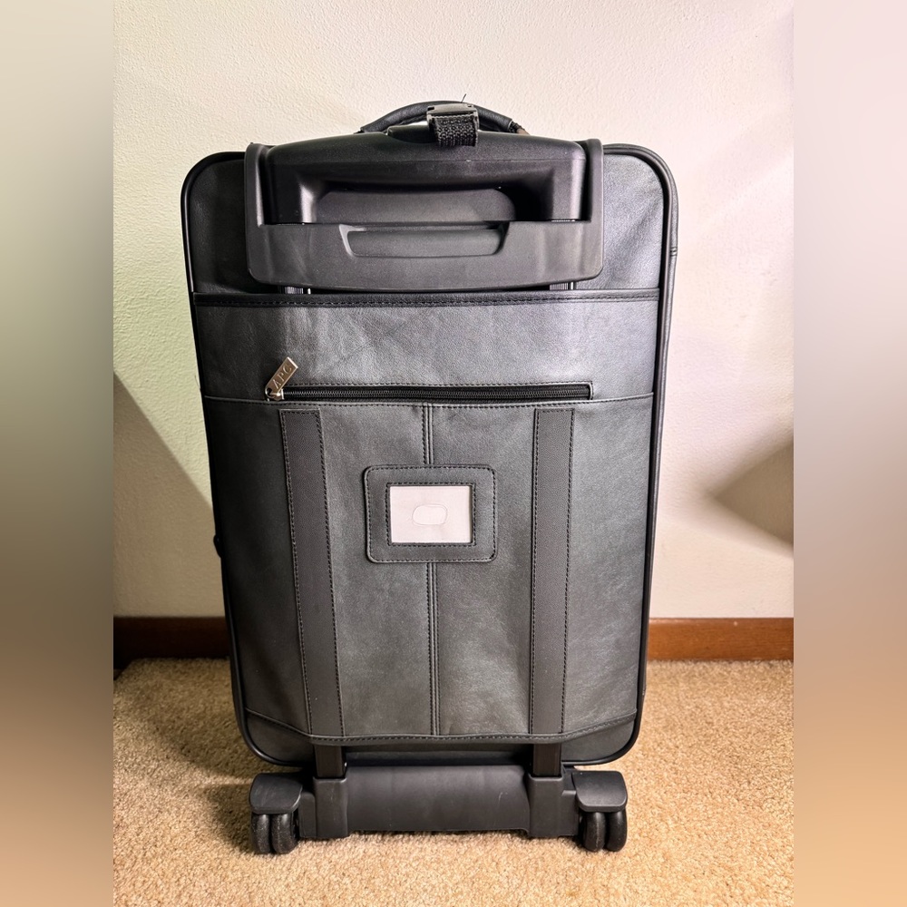 Vintage Carry-On Luggage APC Original Black Leather - New